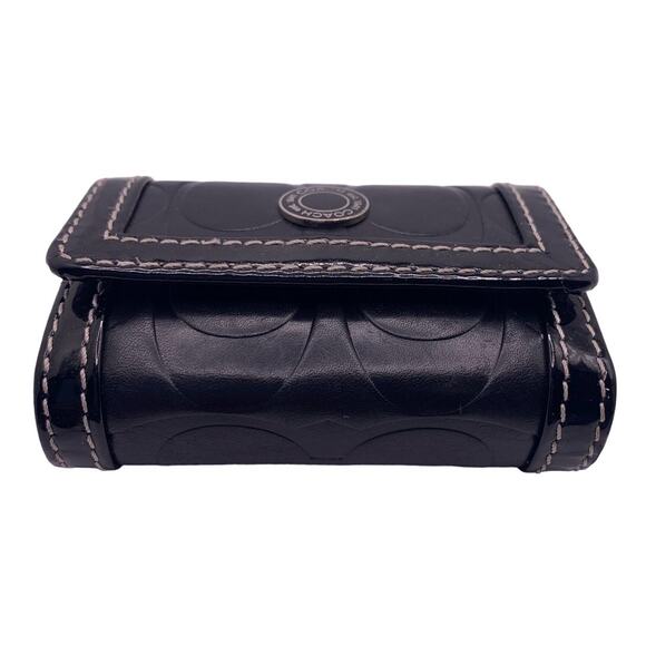 Vintage COACH y2k Black Contact Case - Picture 3 of 8